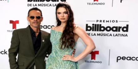 Marc Anthony and Nadia: Glam at 2023 Billboard Awards