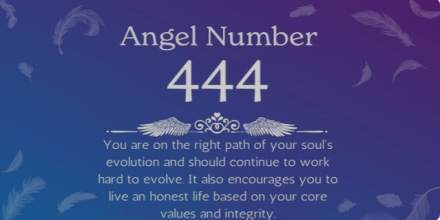 What does 444 mean in angel numbers